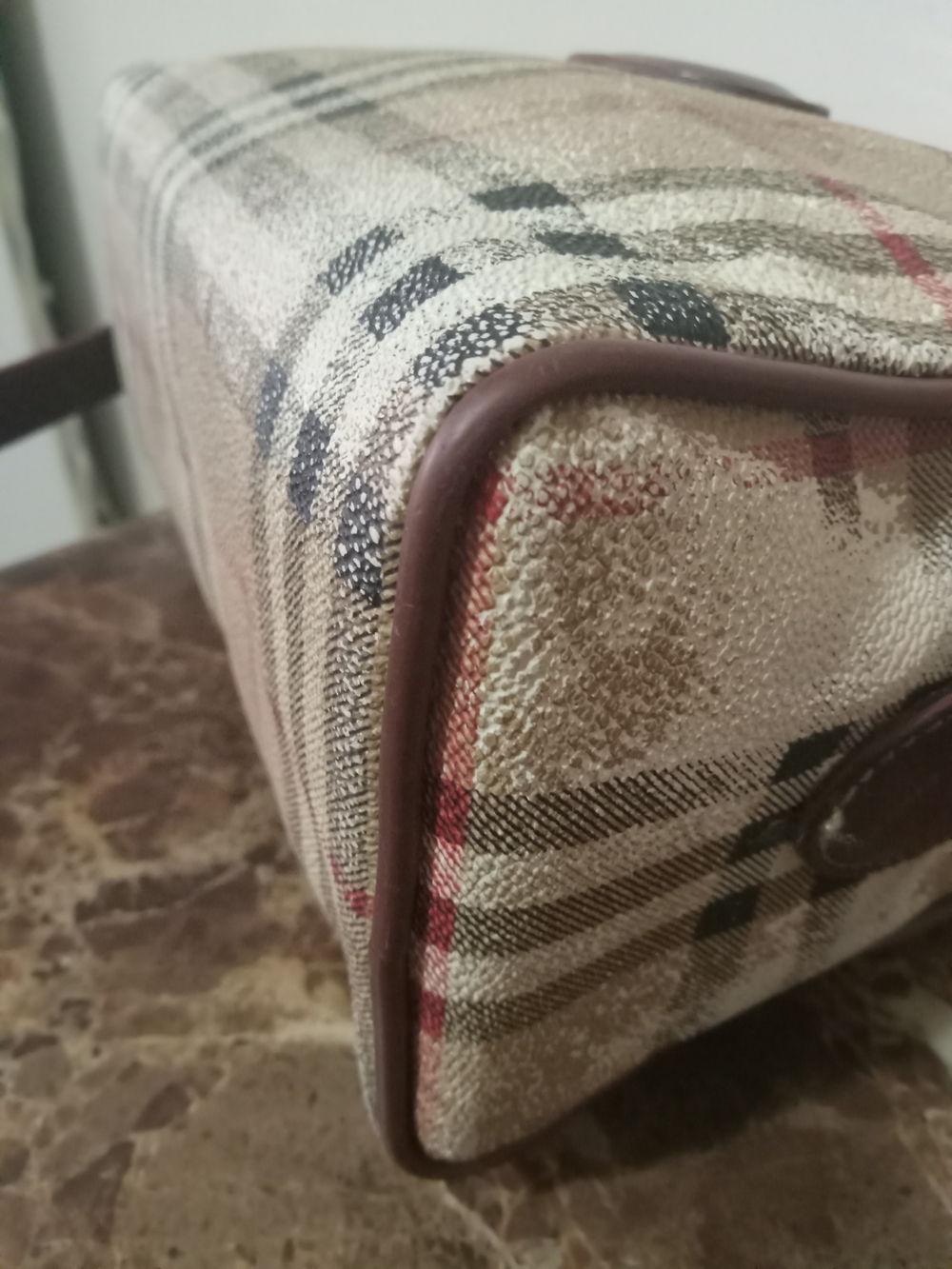 Authentic Vintage Burberry's Crossbody Bag GUC - Picture 2 of 16